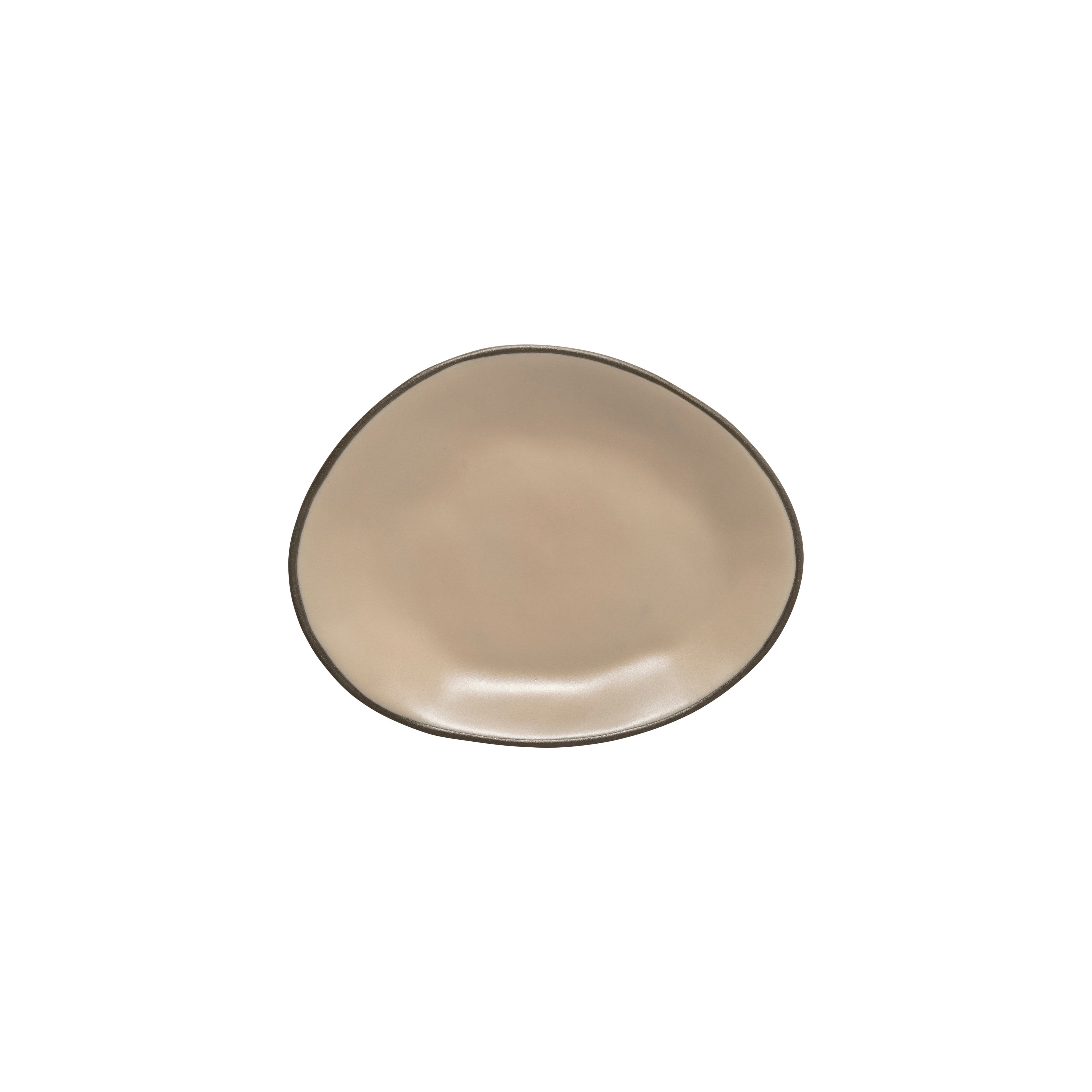 Prato oval 20 Stacked Organic cremini | COSTA NOVA