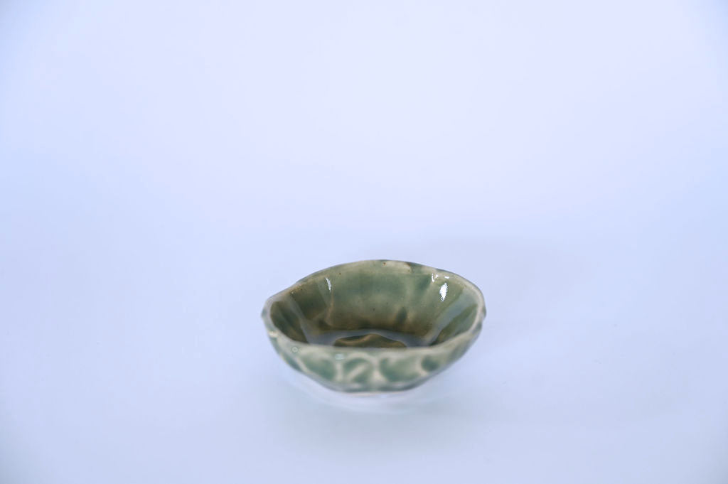 Taça mini Dedadas verde gris | Semear