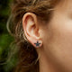 Brincos Asteroidea Micro oxidados | Tania Gil Jewelry