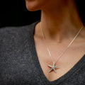 Colar Asteroidea prateado | Tania Gil Jewelry