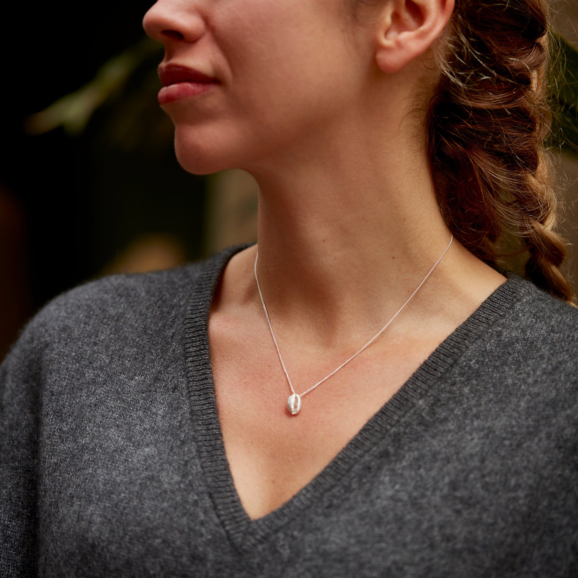 Colar Beijinho Micro prateado | Tania Gil Jewelry