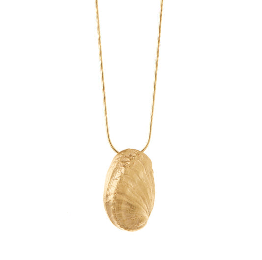 Colar Haliotis Macro dourado | Tania Gil Jewelry