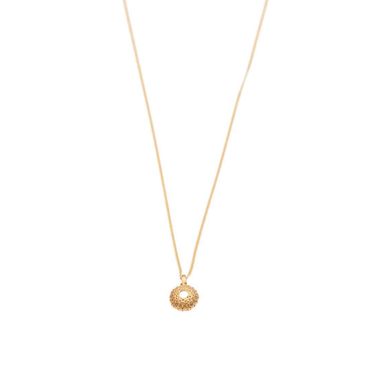Colar Sea Urchin Micro dourado | Tania Gil Jewelry