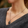 Colar Vieira Limidae oxidado | Tania Gil Jewelry