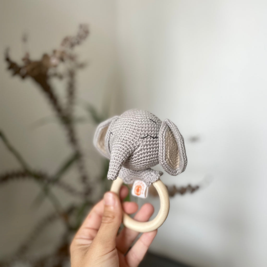 Mordedor Elefante Ellie Amigurumi | Matipatipa