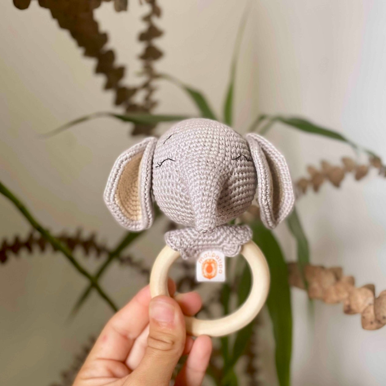 Mordedor Elefante Ellie Amigurumi | Matipatipa