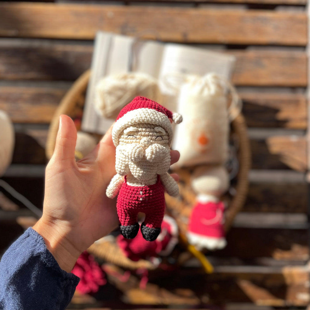 Pai Natal Amigurumi | Matipatipa