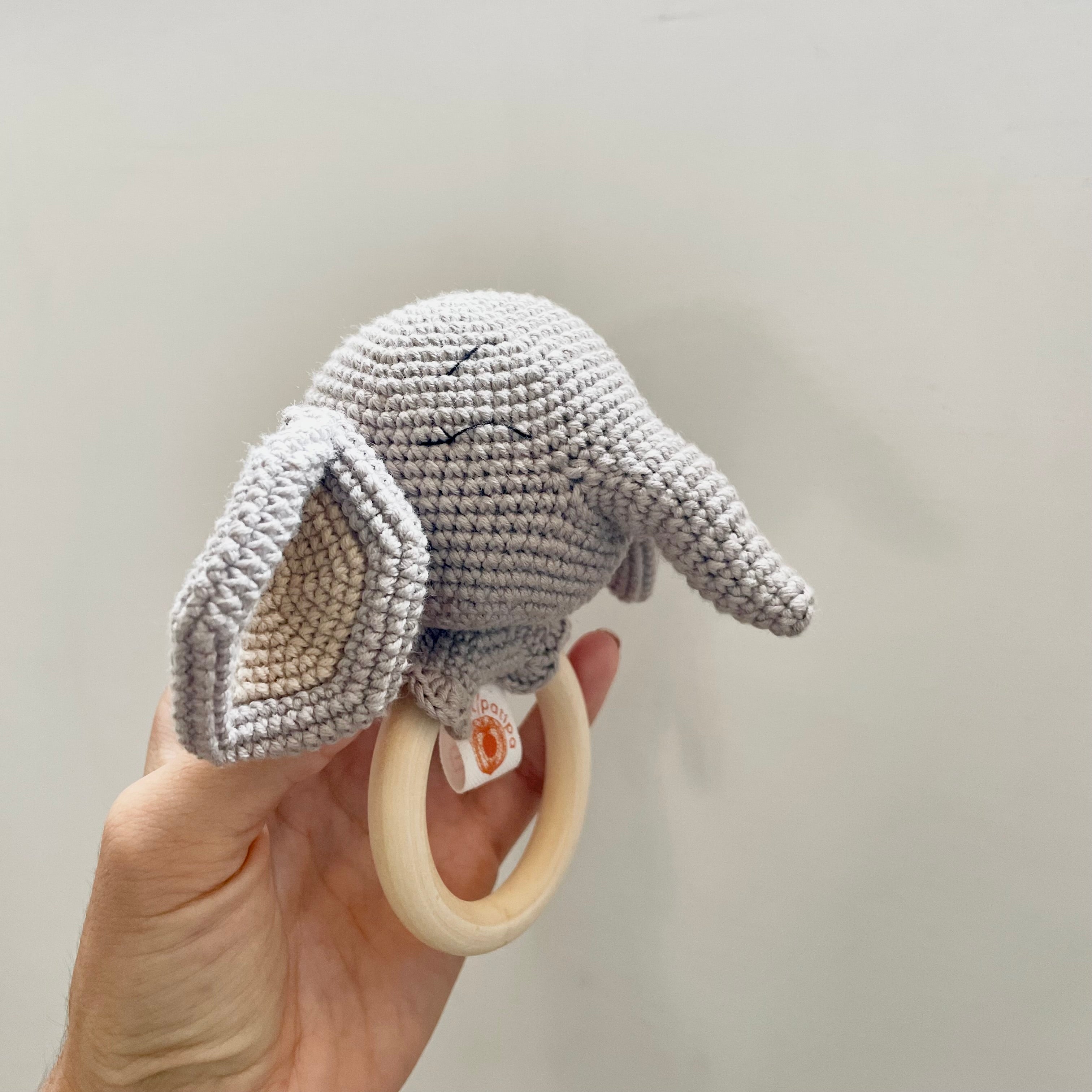 Mordedor Elefante Ellie Amigurumi | Matipatipa