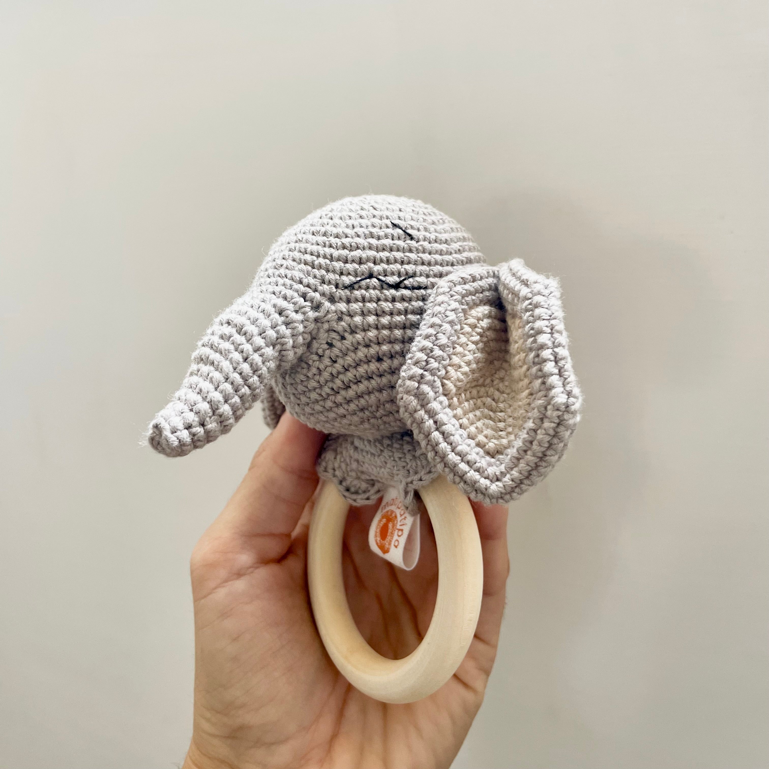 Mordedor Elefante Ellie Amigurumi | Matipatipa