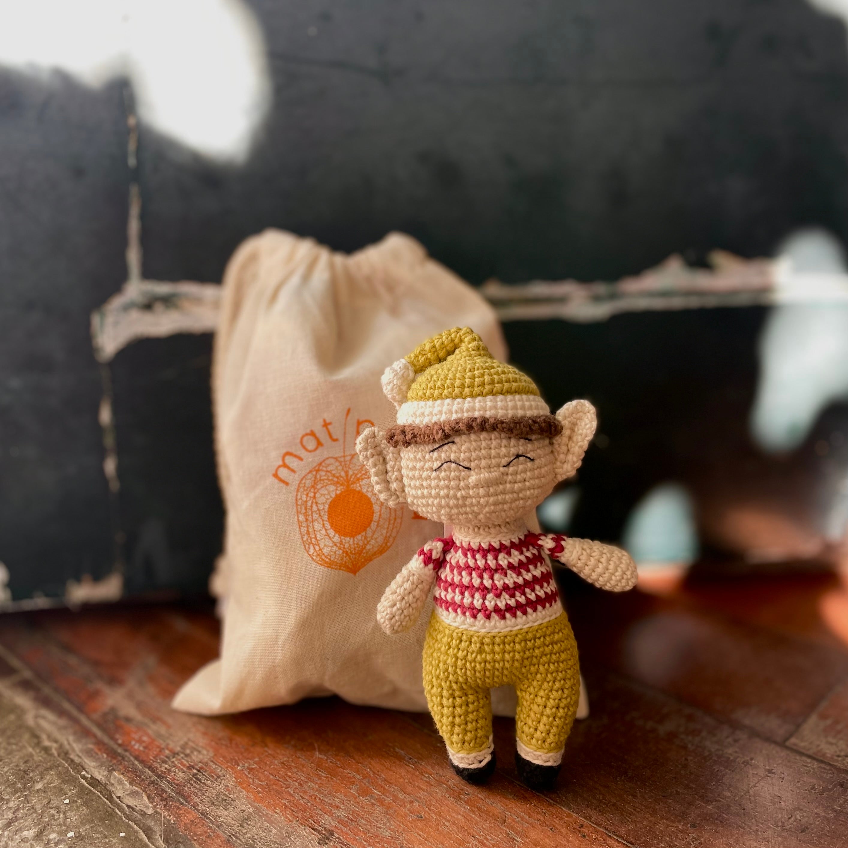 Elfo Miguel Amigurumi | Matipatipa