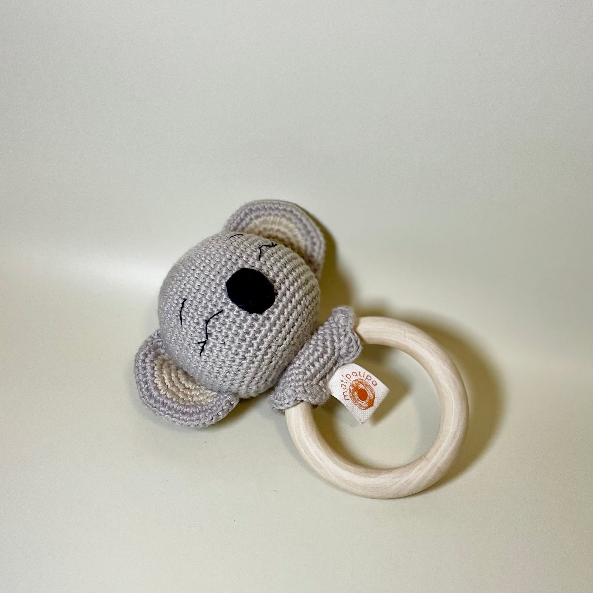 Mordedor Coala Carlo Amigurumi | Matipatipa