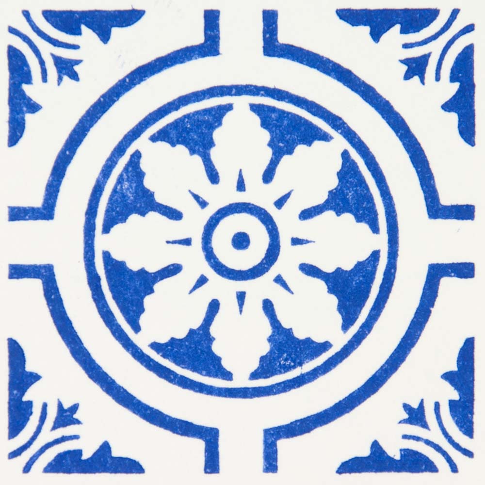 Carimbo Azulejos Portugueses Praça da Alegria | Oficina Poeta Azul
