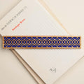 Marcador de Livros Platibandas Postal do Algarve azul cobalto  | Oficina Poeta Azul