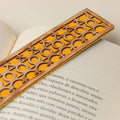 Marcador de Livros Platibandas Vale da Boa Hora amarelo torrado | Oficina Poeta Azul