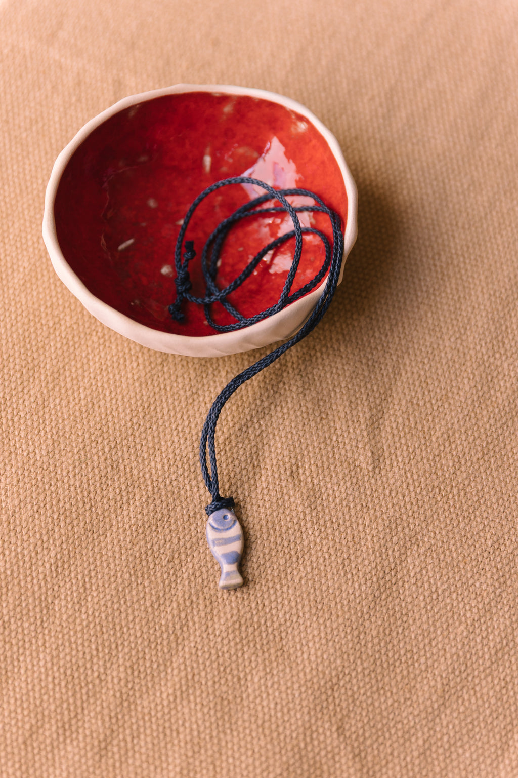 Taça Algarve T3 Vermelho | Pássaro de Seda