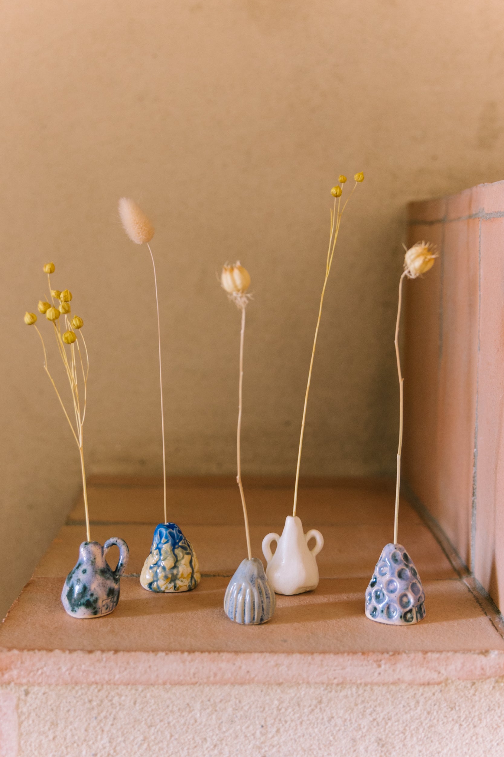 Suporte decorativo Jardim da Celeste 1 | Pássaro de Seda