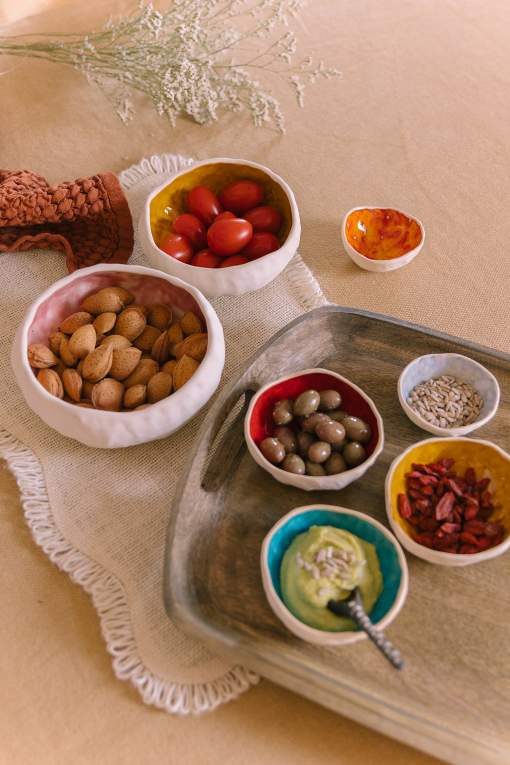 Taça Algarve T4 Laranja | Pássaro de Seda