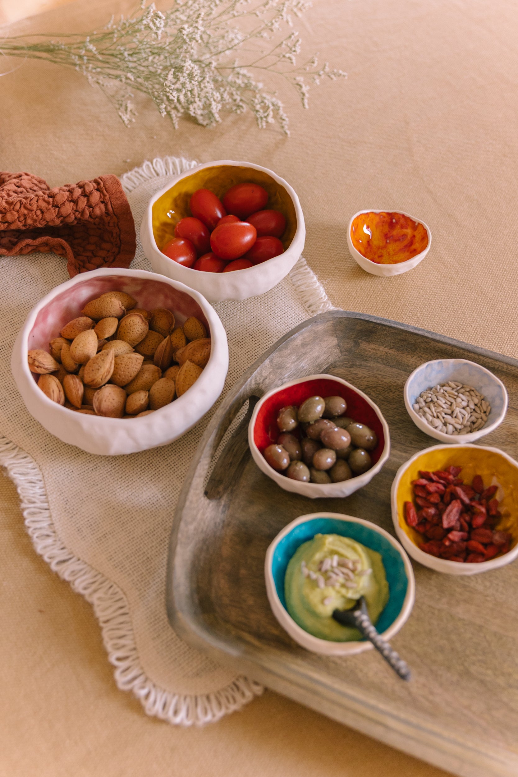 Taça Algarve T4 Laranja | Pássaro de Seda