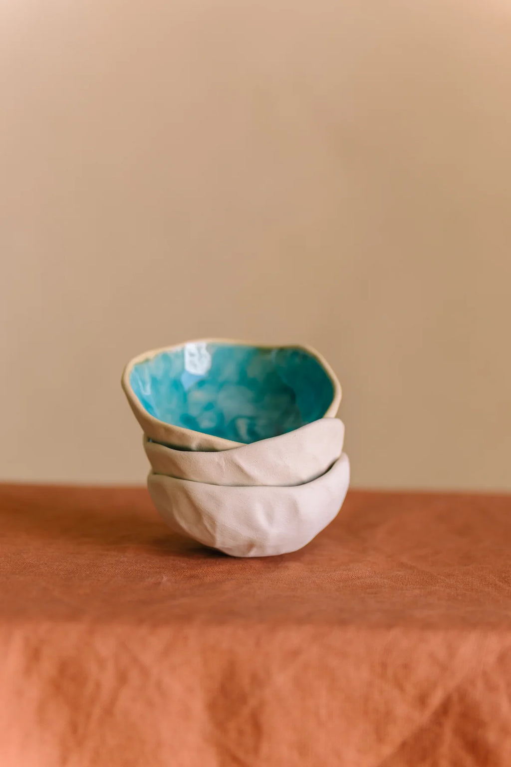 Taça Algarve T3 Turquesa | Pássaro de Seda