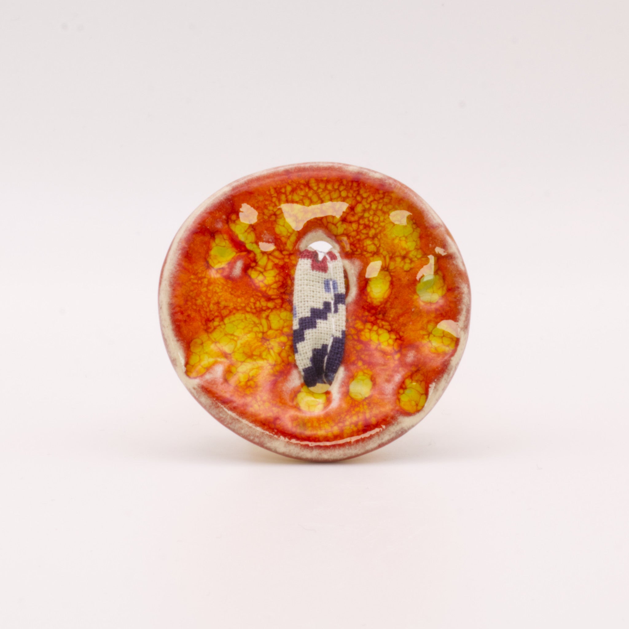 Pregadeira Botão 1 | Pássaro de Seda