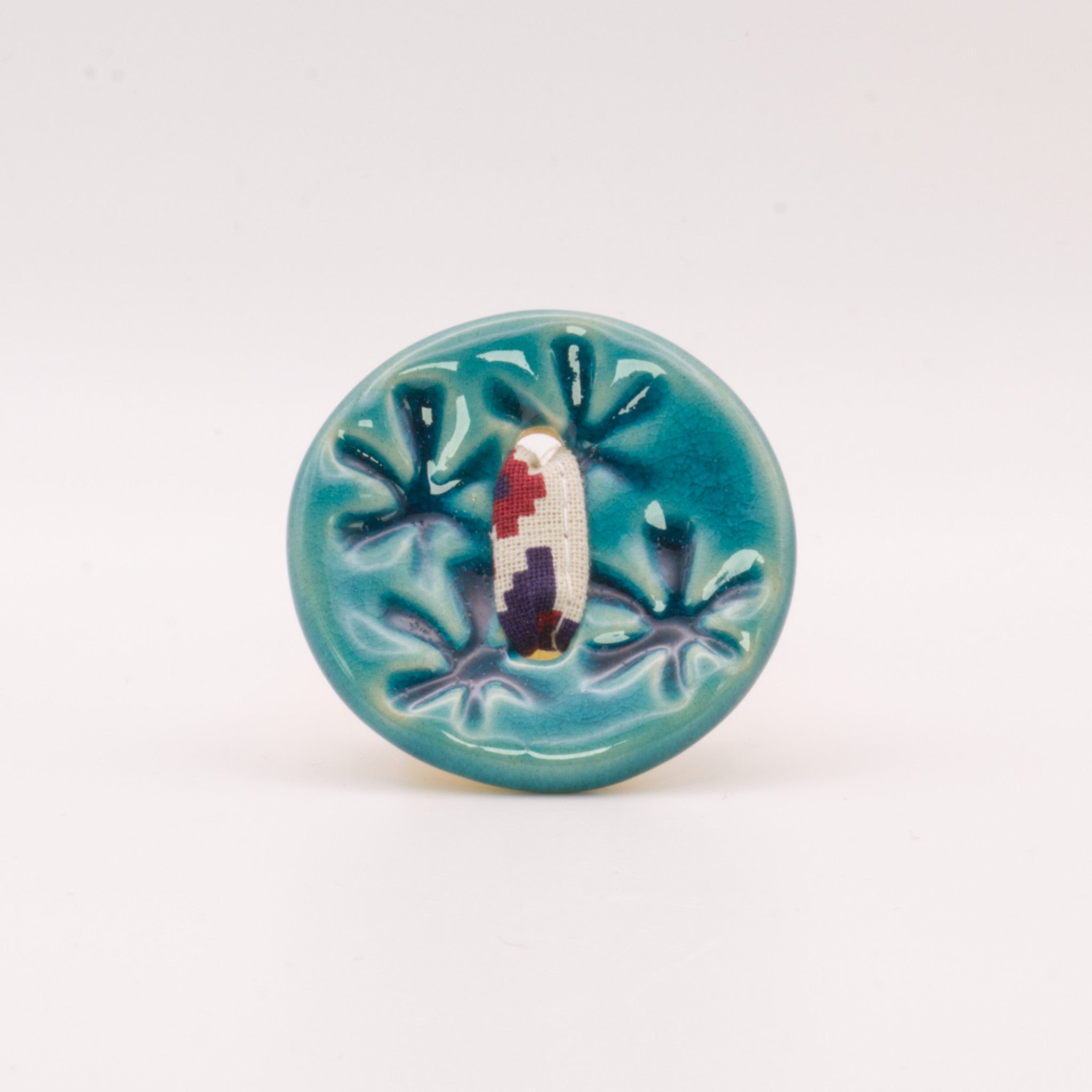 Pregadeira Botão 3 | Pássaro de Seda