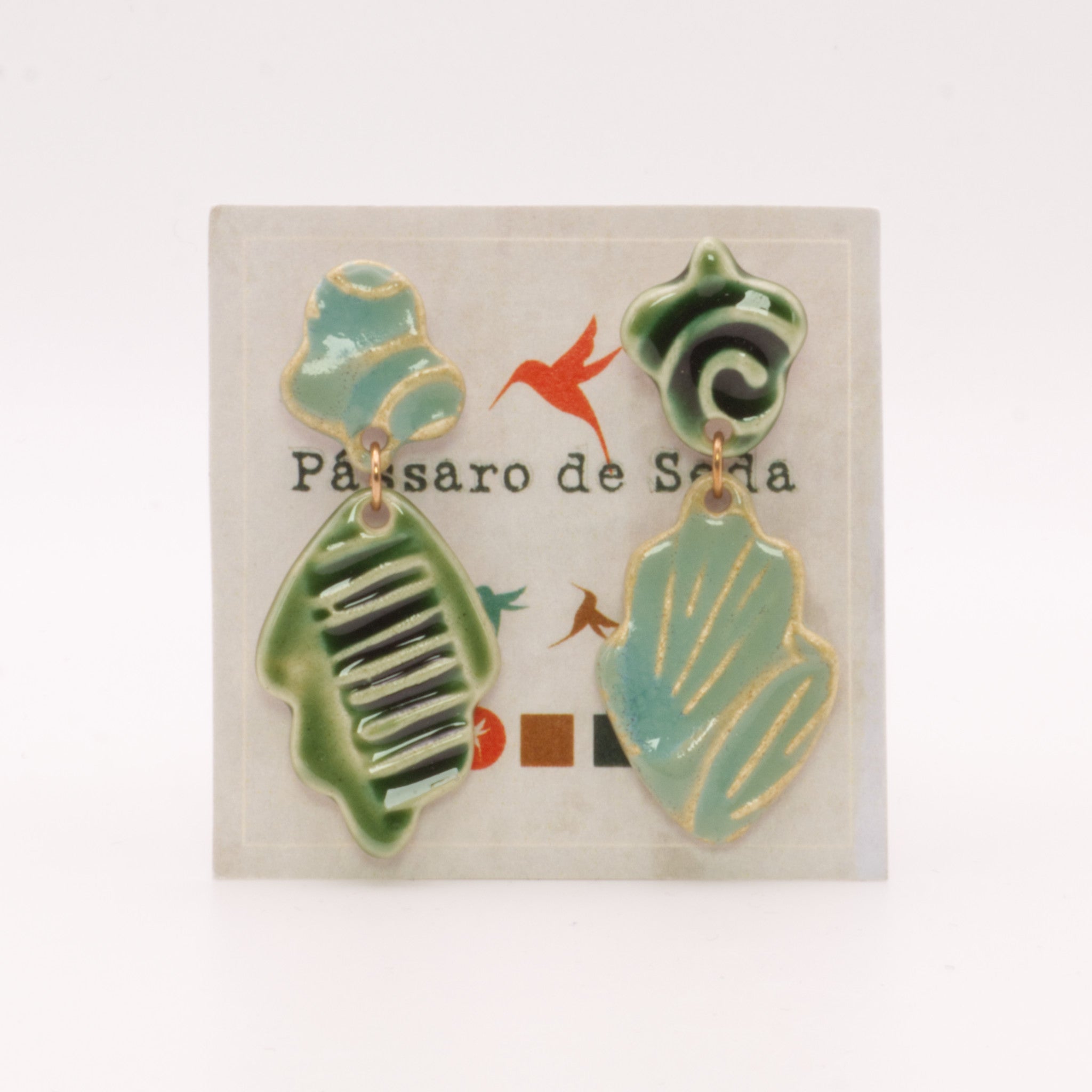 Brincos Candy 1 | Pássaro de Seda