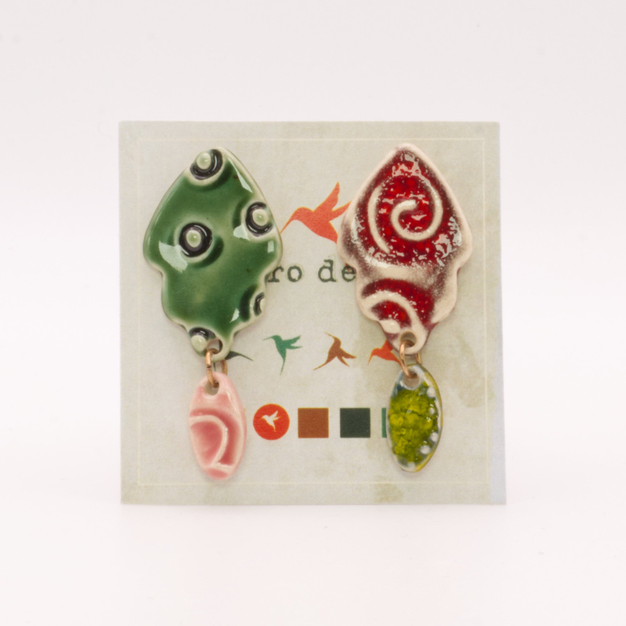 Brincos Candy 2 | Pássaro de Seda