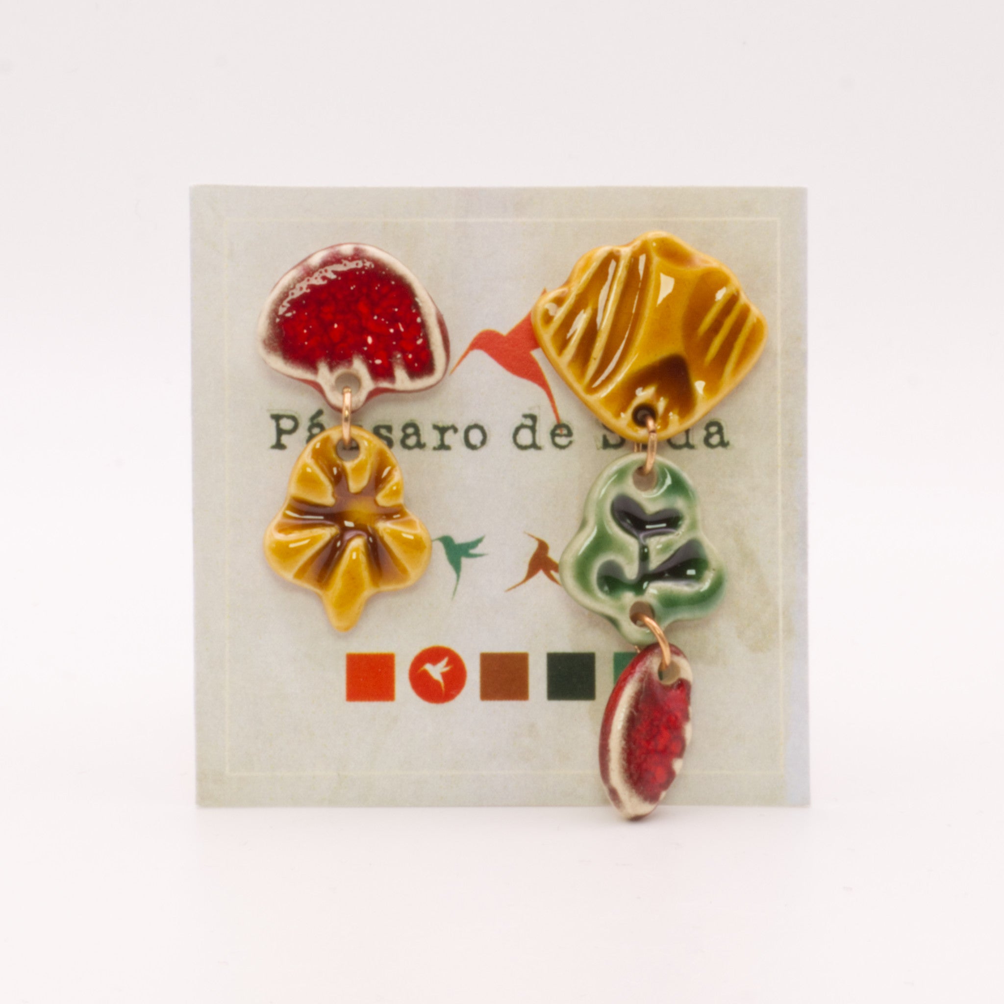Brincos Candy 4 | Pássaro de Seda