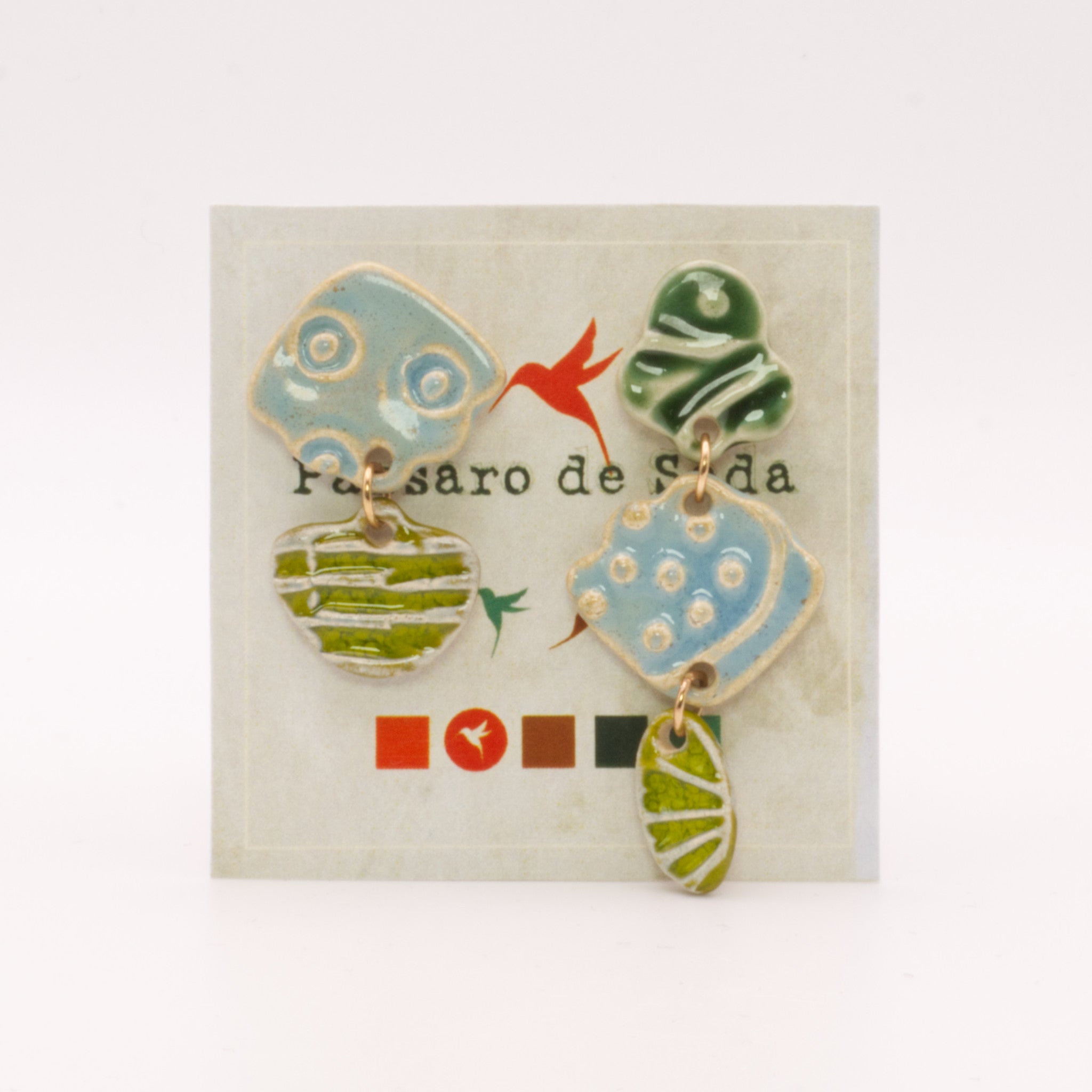 Brincos Candy 5 | Pássaro de Seda