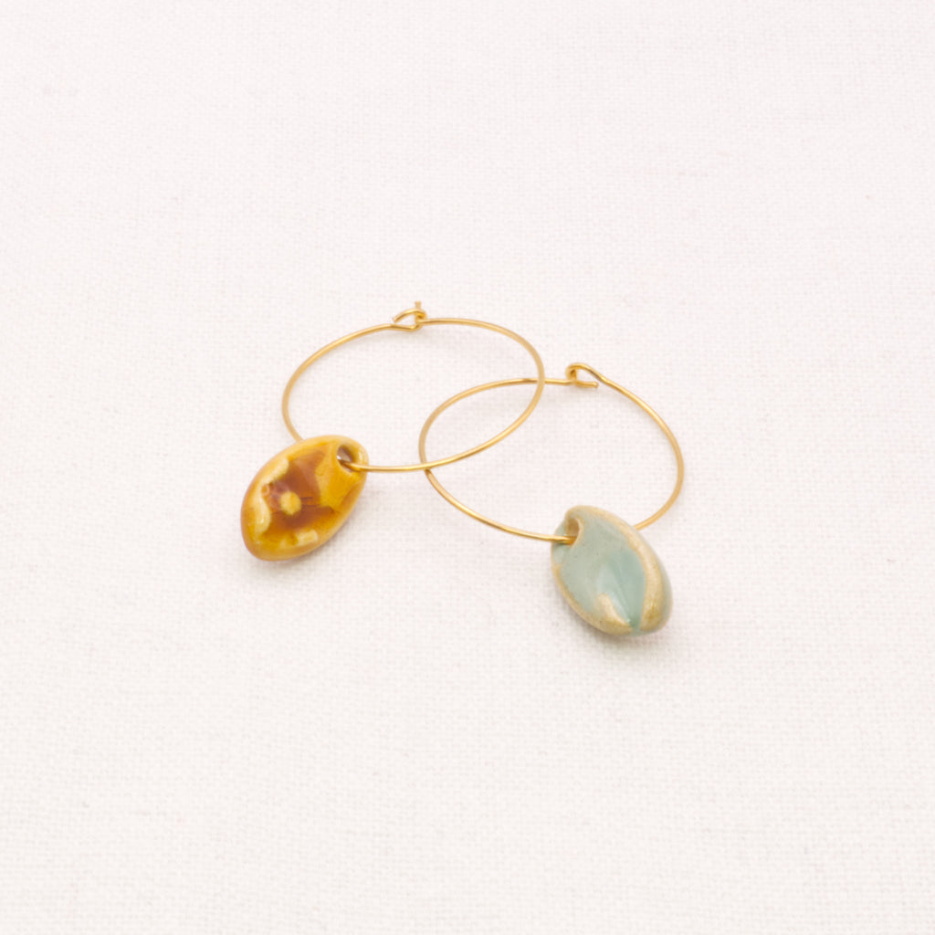 Brincos Argolas Candy 2 | Pássaro de Seda