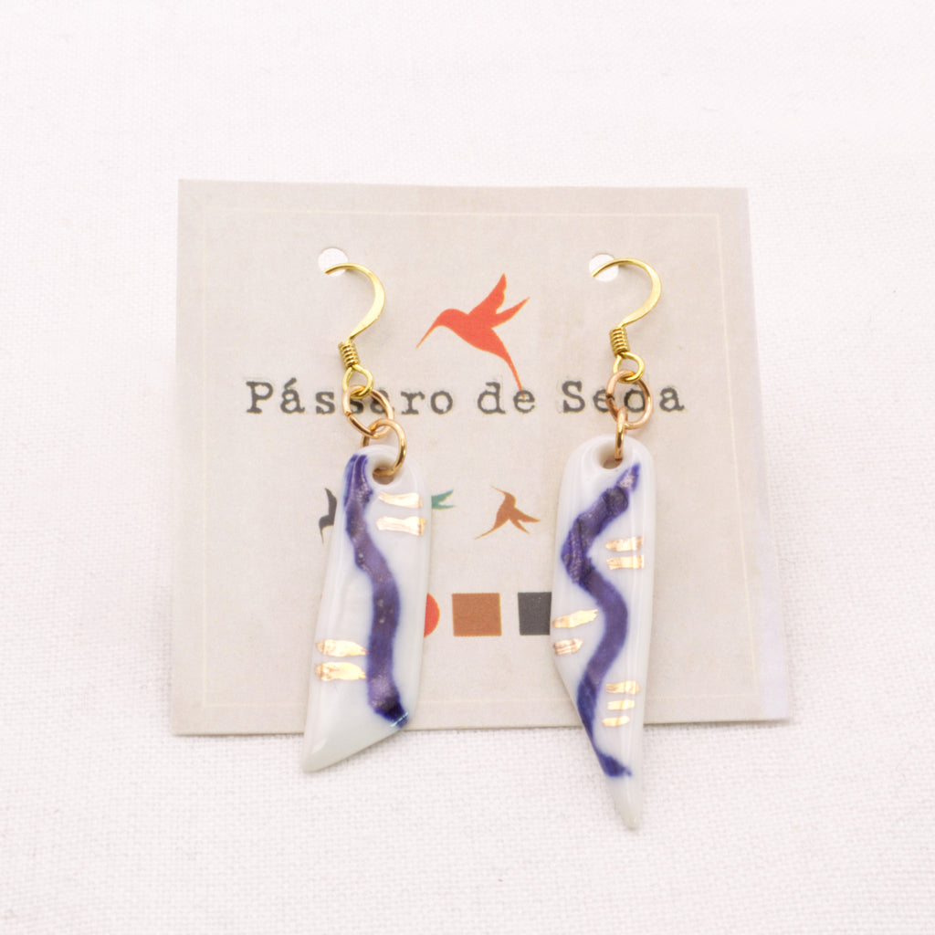 Brincos Melodioso 2 | Pássaro de Seda