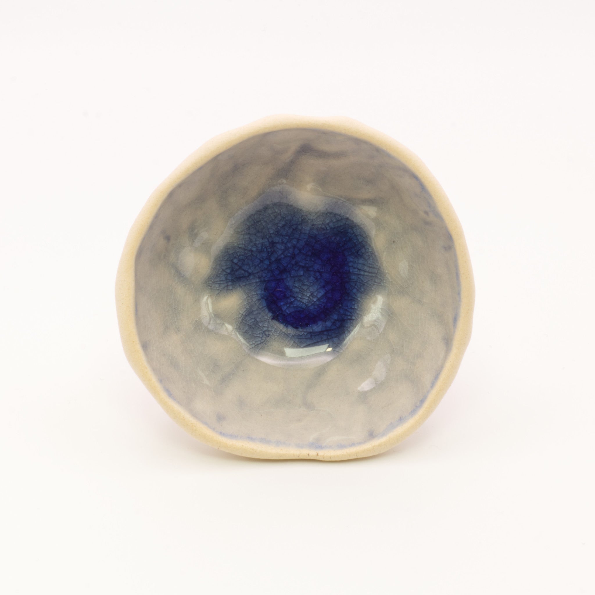 Taça Algarve T1  azul gin | Pássaro de Seda