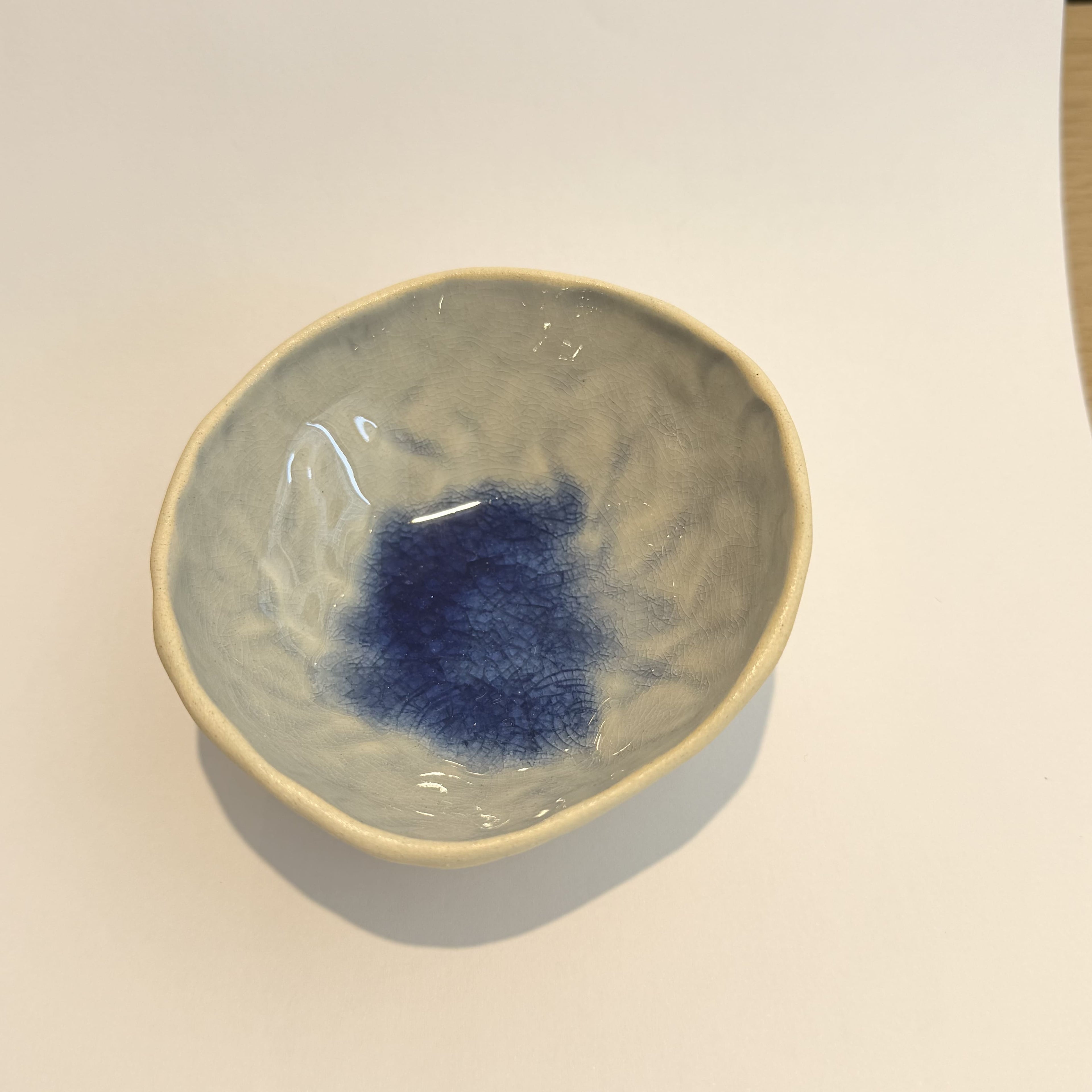 Taça Algarve T2  azul gin | Pássaro de Seda