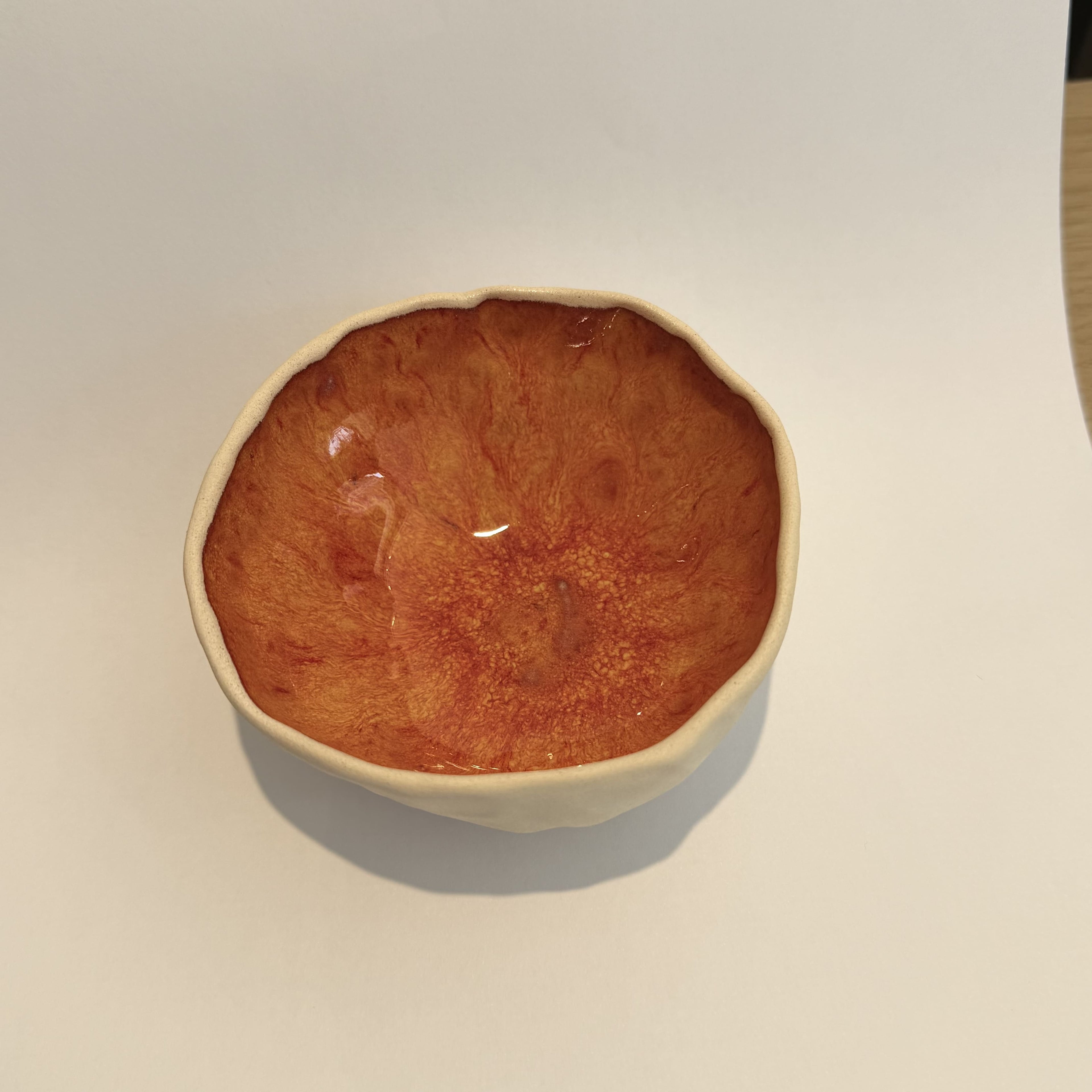 Taça Algarve T2  laranja | Pássaro de Seda