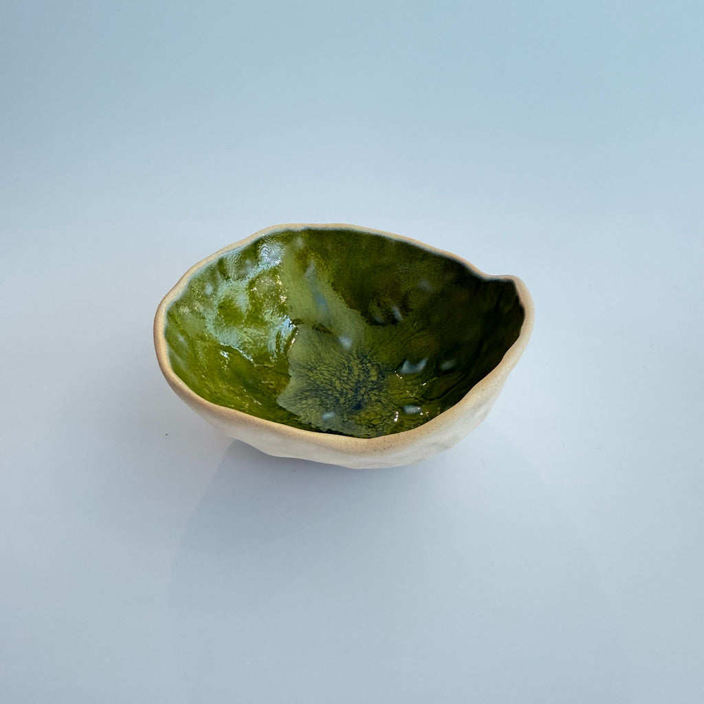 Taça Algarve T2  verde selénio | Pássaro de Seda