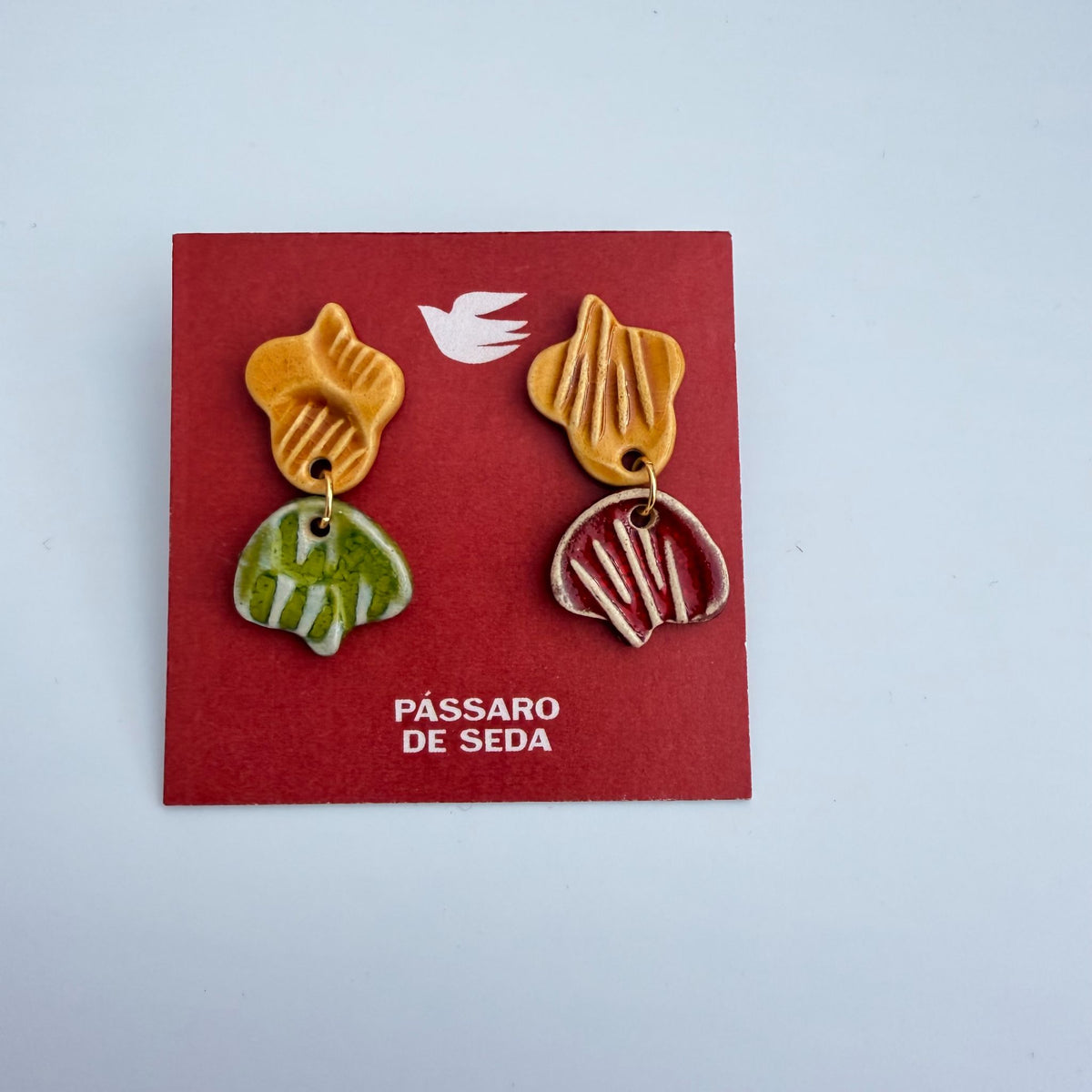 Brincos Candy 1 | Pássaro de Seda