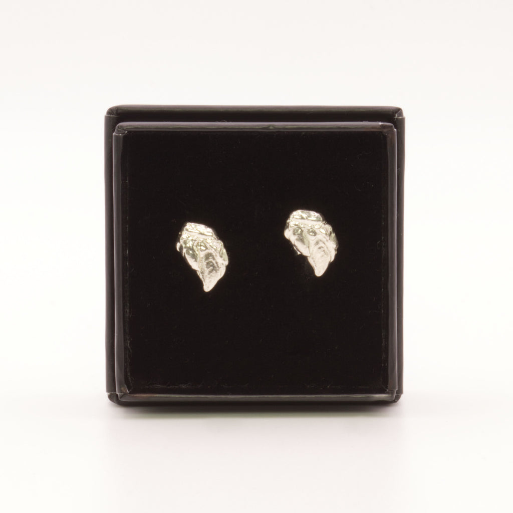 Brincos Pollicipes Micro prateados | Tania Gil Jewelry