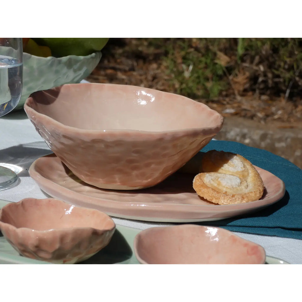 Taça de sobremesa Dedadas rosa | Semear