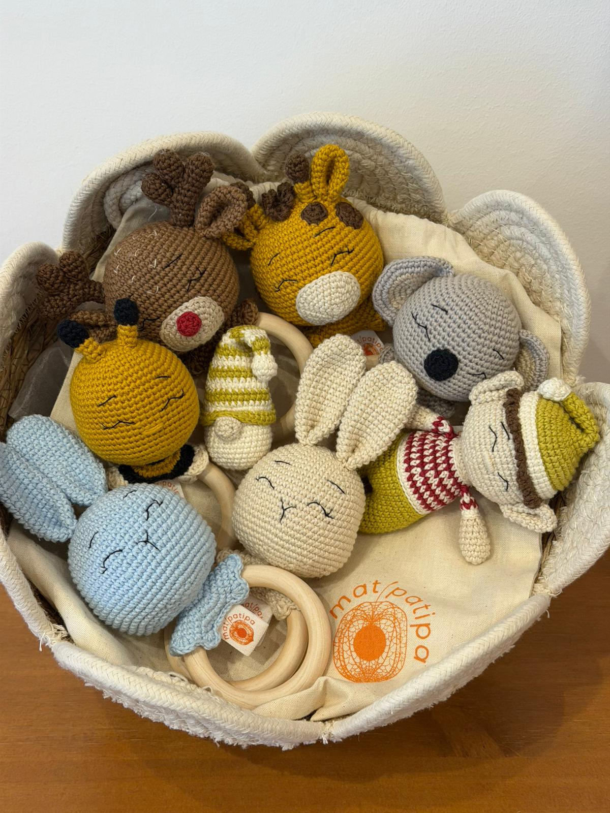 Mordedor Coelho Clara Amigurumi | Matipatipa