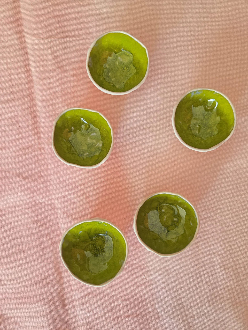 Taça Algarve T4 Verde Selénio | Pássaro de Seda