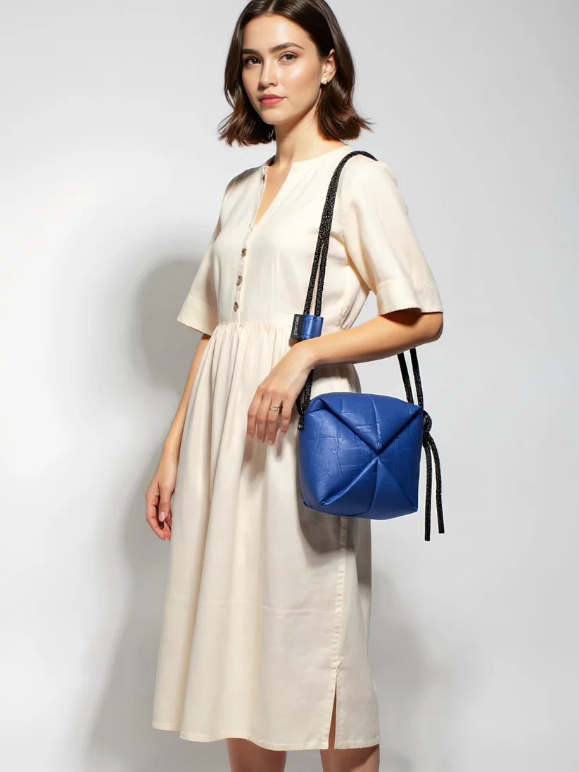 Ātoi Cubic Bag Indigo | BirdWalk Design